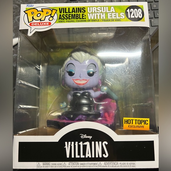 Funko POP Villains Assemble: Ursula with Eels - Picture 1 of 5